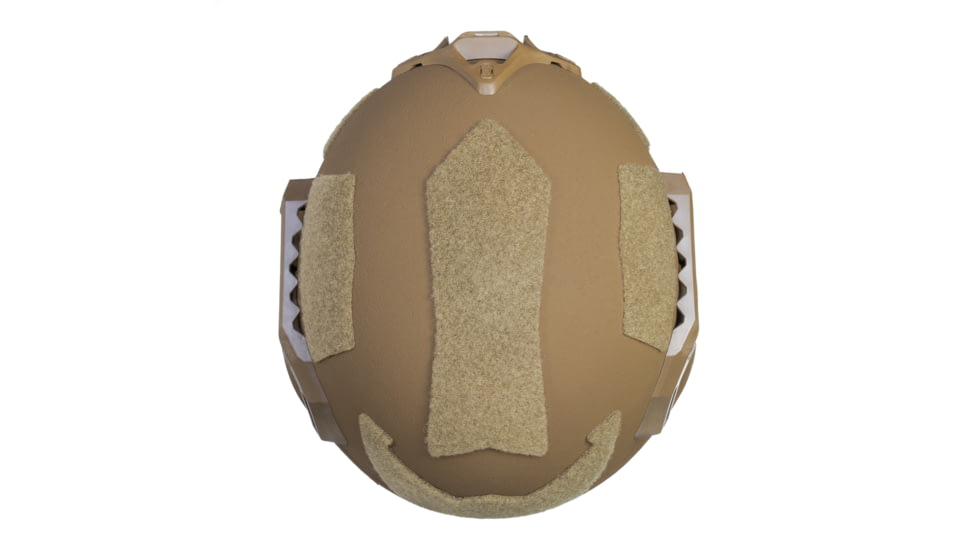 ArmorSource AS-200 NIJ IIIA Fully Loaded Ballistic Helmet, Regular Cut, Coyote Brown, Extra Large, 200XLRCCBSU3LR3KV2