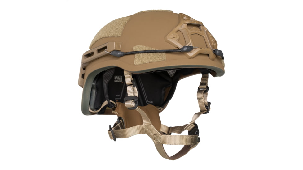 ArmorSource AS-223 Enhance Trauma Fully Loaded Reduction Helmet, High Cut, Coyote Brown, Small, 223SHCCBSR20P15U3LR3KV2
