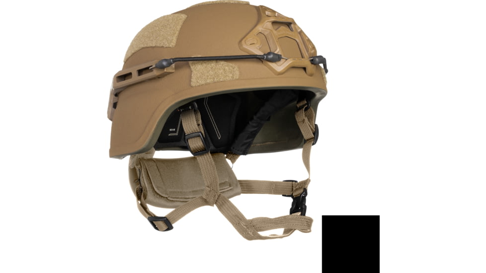 ArmorSource AS-223 High Cut Enhance Trauma Fully Loaded Reduction Helmet, Black, Extra Large, 223XLRCBKSR20P15U3LR3KV2