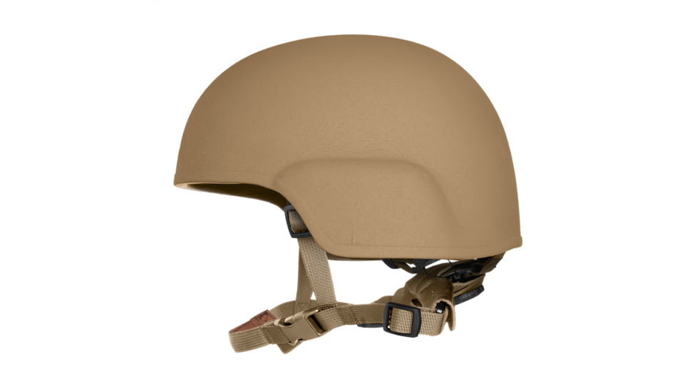 ArmorSource AS-223 Enhance Trauma Fully Loaded Reduction Helmet, Regular Cut, Coyote Brown, Large, 223LRCCBSR20P15U3LR3KV2