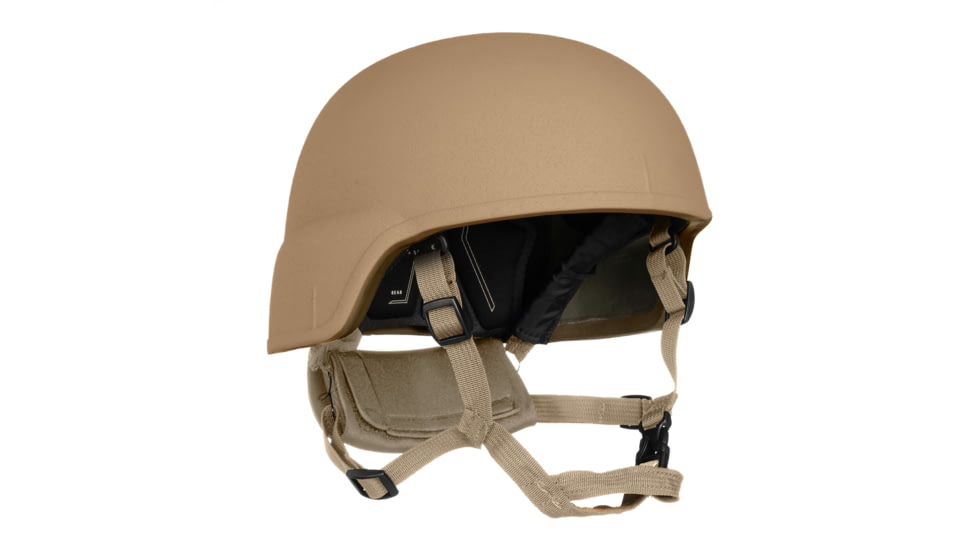 ArmorSource AS-223 Enhance Trauma Fully Loaded Reduction Helmet, Regular Cut, Coyote Brown, Large, 223LRCCBSR20P15U3LR3KV2