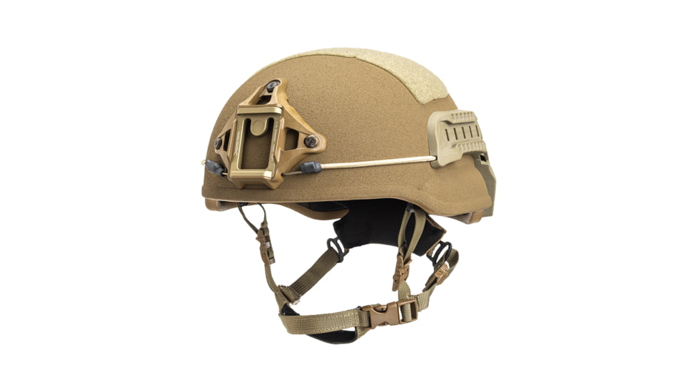 ArmorSource AS-501 Gen2 U.S. Army Advanced Mid-Cut Special Command Configuration Combat Helmet, Tan, Large, 501G2-MCL-R10P4-R-W3-V-TN
