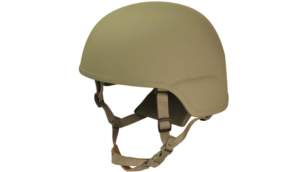 ArmorSource Aire LE Law Enforcement Ultra-Lightweight Regular-Cut Ballistic Helmet, Coyote Brown, Small, AIRELE-RCS-R4P2-CB