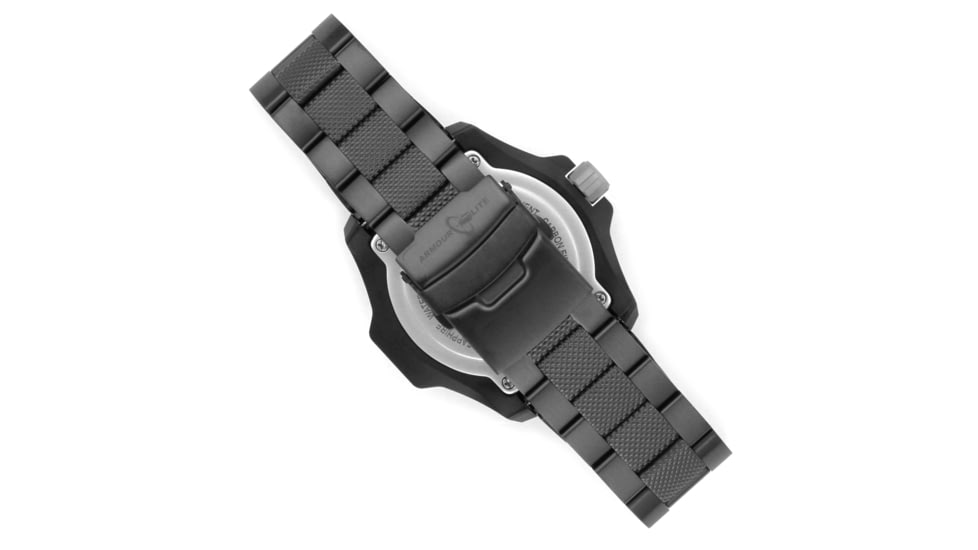 Armourlite Caliber Series Blue Watch With Steel PVD Band, Black/Blue, Small AL621