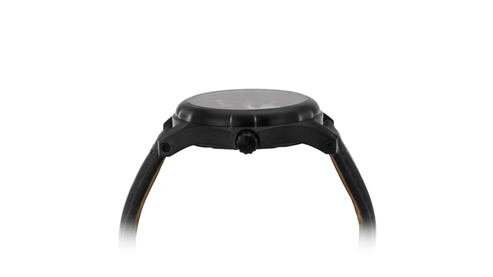Armourlite Field Series AL114 Swiss Made Tritium Illuminated Watch with Shatterproof Armourglass, Black Case, Black Dial, White Numbers, 42mm, AL114