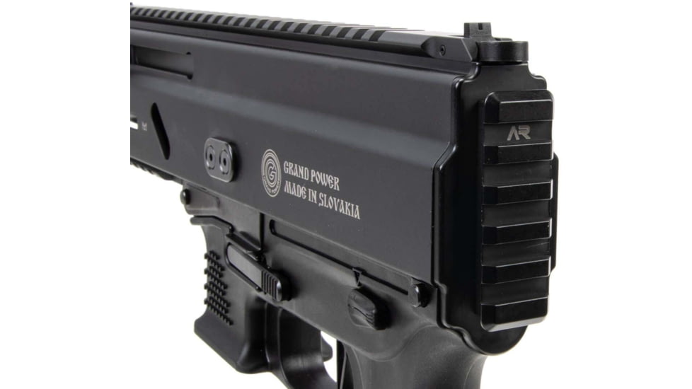 Arms Republic Picatinny Stock/Brace Adaptor for Grand Power Stribog, Black, AR-STBG-PIC-ADPT