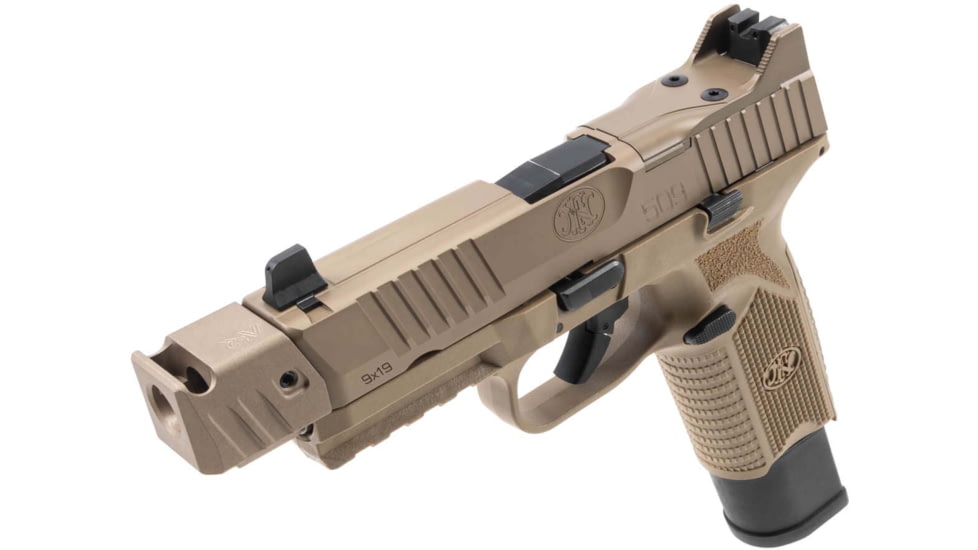 Arms Republic Pistol Compensator for FN 509, 9mm, Flat Dark Earth, AR-COMP-FN-FDE