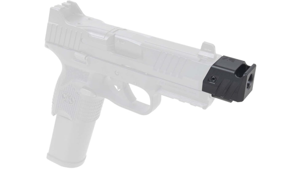 Arms Republic Pistol Compensator for FN 509C, 9mm, Black, Small, AR-COMP-FN-BLK-C