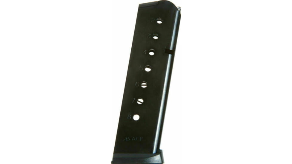 Armscor Precision Inc Rock Island 1911 Pistol Magazine, .45 ACP, 8 Round, Blued, 1 Pack, Metal, 54169-8RD