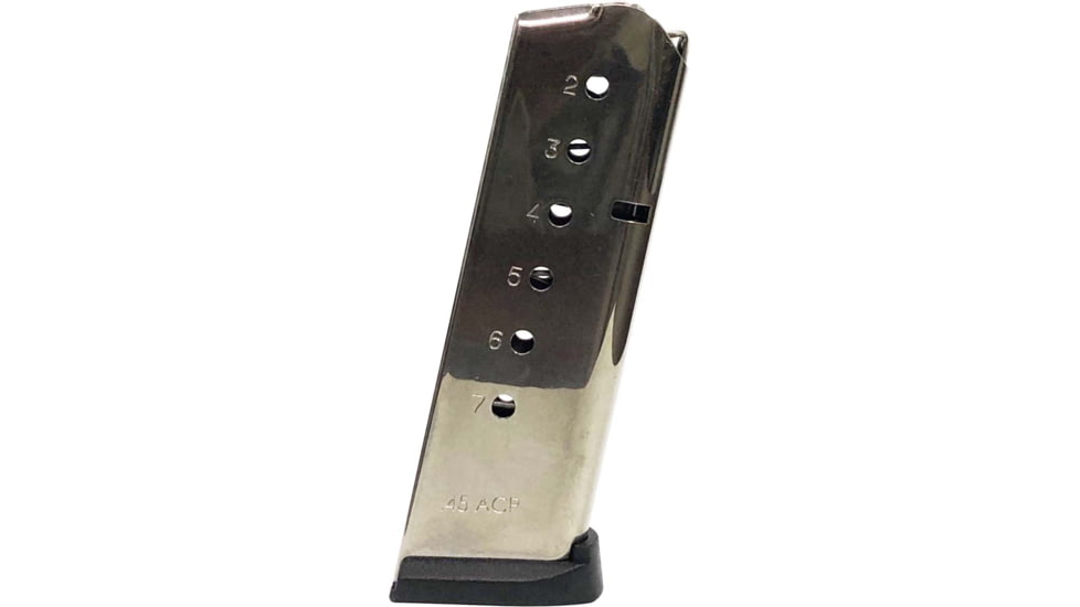 Armscor Precision Inc ACT-Mag Officer 45/1911, .45 ACP, 7 Round, Pistol Magazine, Black, 1 Pack, 54172N-7RD