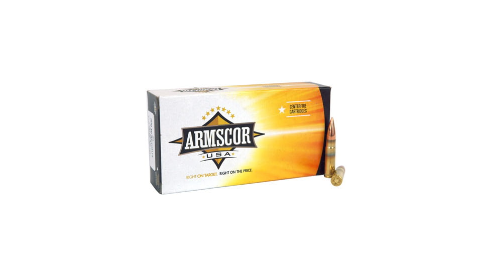 Armscor Precision Inc USA .300 AAC Blackout 220 Grain Hollow Point Boat Tail Brass Cased Rifle Ammo, 20 Rounds, FAC300AAC-3N-20RD