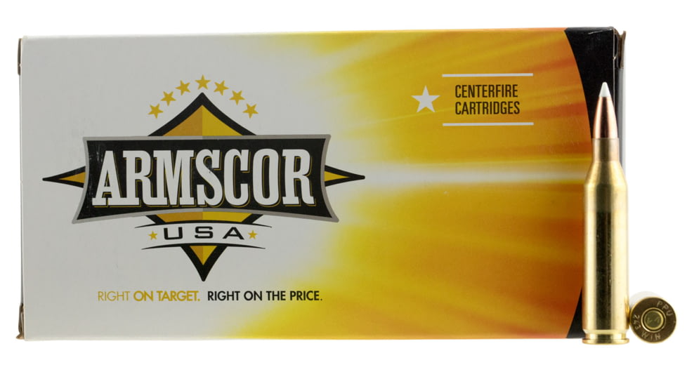 Armscor Precision Inc ArmscorUSA .243 Winchester 90 Grain AccuBond Brass Cased Rifle Ammo, 20 Rounds, FAB-TC-20RD
