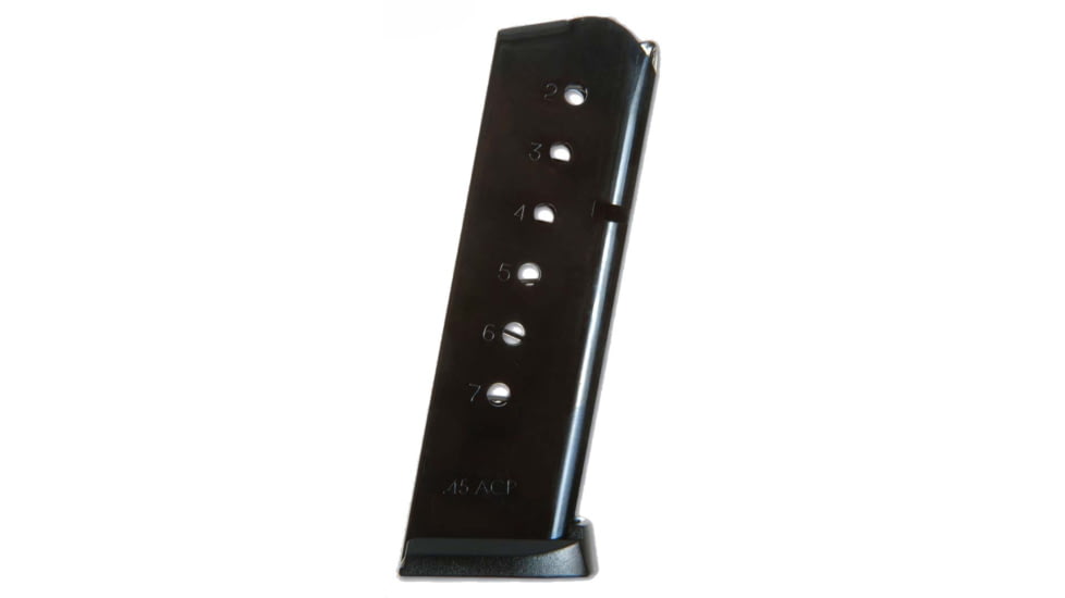 Armscor Precision Inc RIA-Mag 1911, 45ACP, 7 Round Pistol Magazine, Black, 1 Pack, CCMA3-7RD