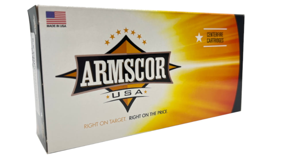 Armscor Precision Inc Target Rifle Ammo 6.5 Creedmoor 140 Grain Ballistic Tip Brass Cased Rifle Ammo, 20 Rounds, FAC6.5C-140GR-AB