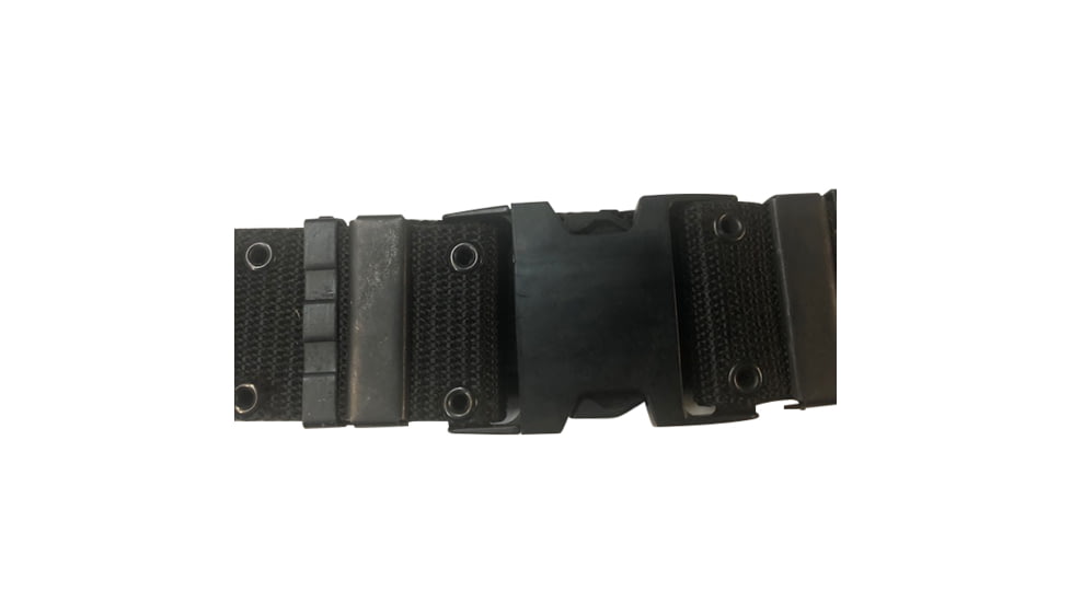 Army Navy Sales GI Pistol Belt, Nylon, Adjustable, Black, NPBB