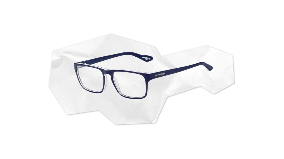 Arnette Arnette Holly Eyeglasses, Top Blue On White/Blue SV-AN7050-0254