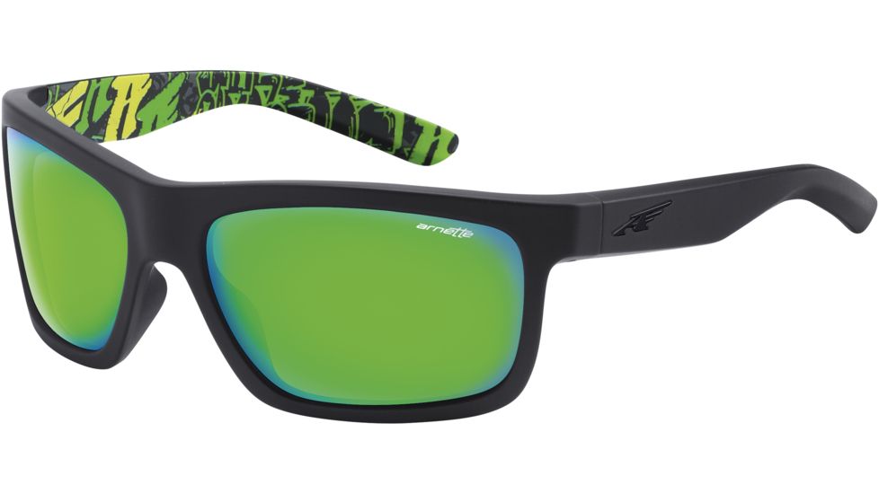 Arnette Arnette Easy Money Sunglasses, Fuzzy Black-Blbk SV-AN4190-05