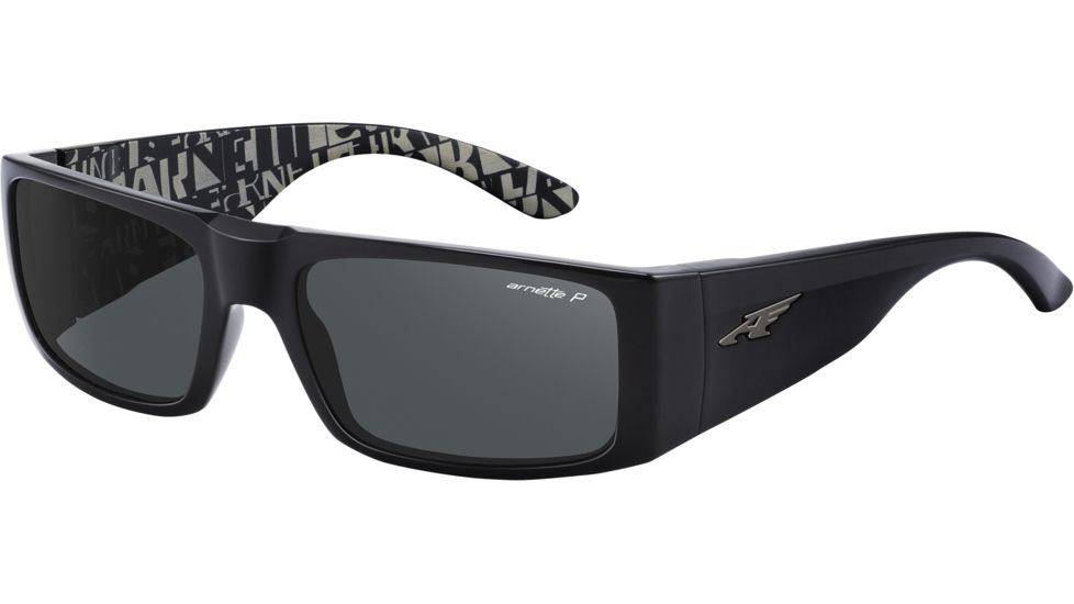 Arnette Arnette Lubbock Sunglasses, Gloss Black AN4191-02BI