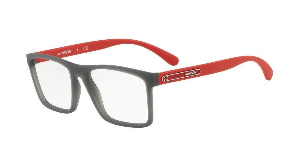 Arnette MC TWIST AN7147 Progressive Prescription Eyeglasses, 54mm, Matte Grey, AN7147-2526-54-PRO