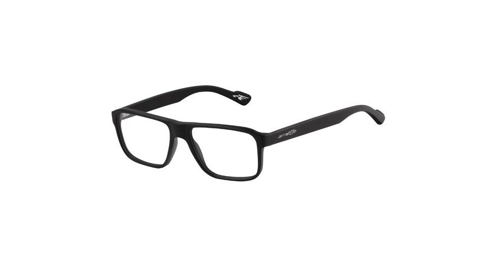 Arnette Revival Bifocal Prescription Eyeglasses, Matte Black Frame, 51mm AN7062-0251BI