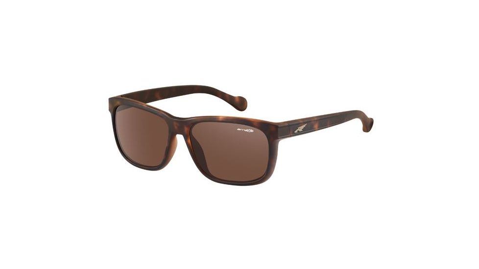 Arnette Slacker Progressive Prescription Sunglasses, Fuzzy Havana Frame, Brown Lens-AN4196-04PR