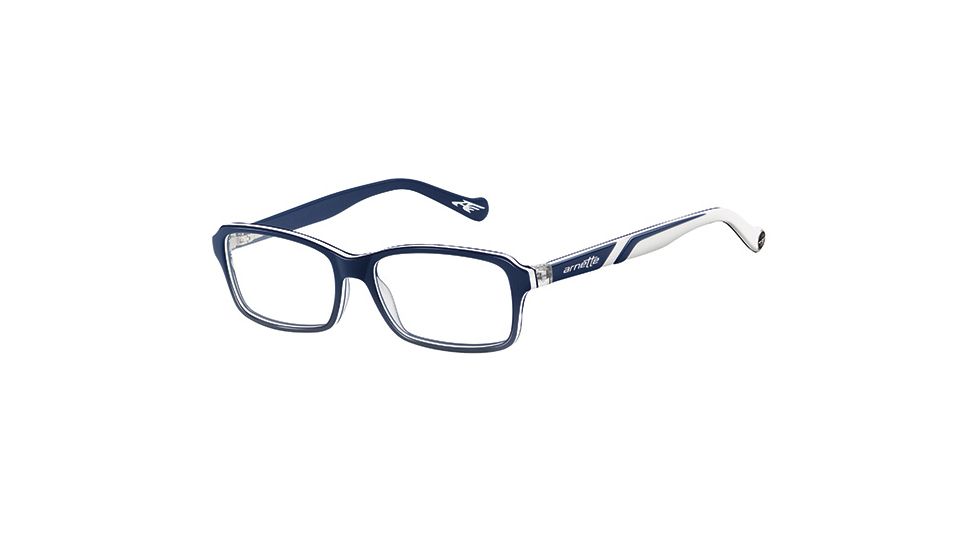 Arnette Tempo Eyeglasses, Blue/White/Blue Frame-AN7078-0149