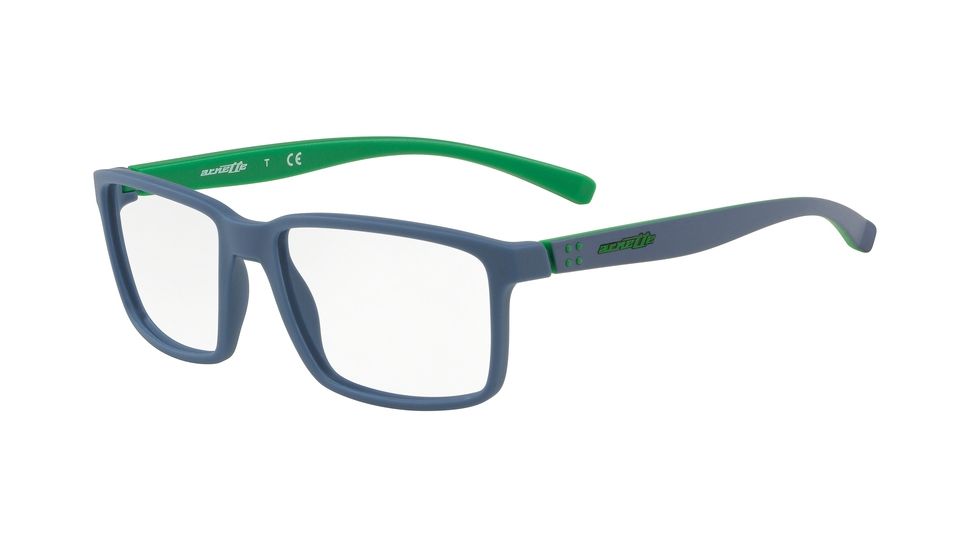 Arnette YO! AN7157 Prescription Eyeglasses, 55mm, Matte Blue, AN7157-2563-55-SV