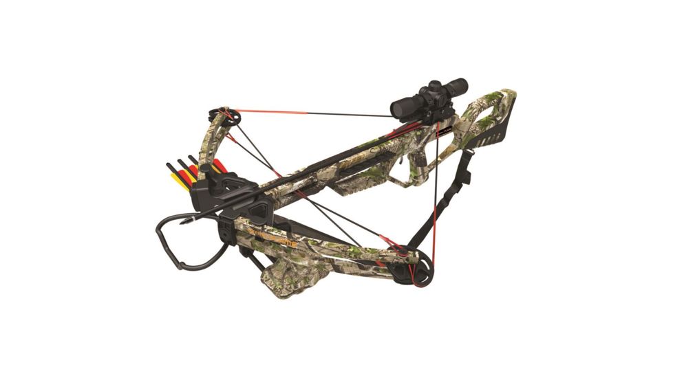 Arrow Precision Inferno Flame Crossbow, w/Illuminated Reticle Scope 131