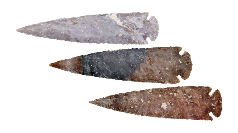 Arrowhead Assortment, X-L, 5 INCH AGATE SIZE