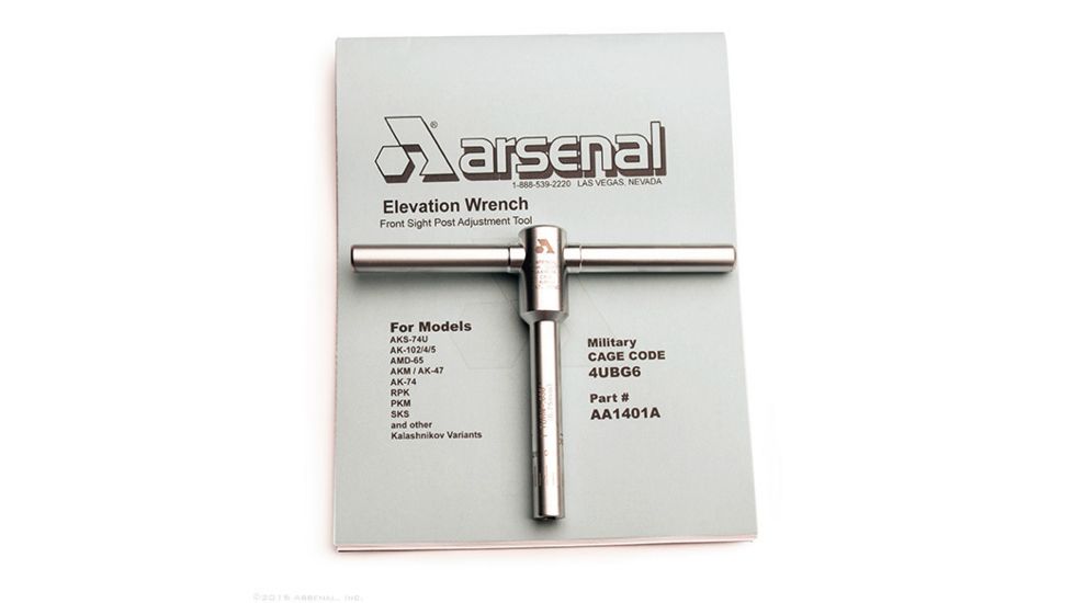 Arsenal Inc AK-47 Front Sight Post Adjustment Tool,Silver ARS AA1401