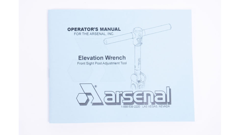 Arsenal Inc AK Elevation Wrench Sights Tool, Stainless Steel, 0.22 lbs, AA1401A