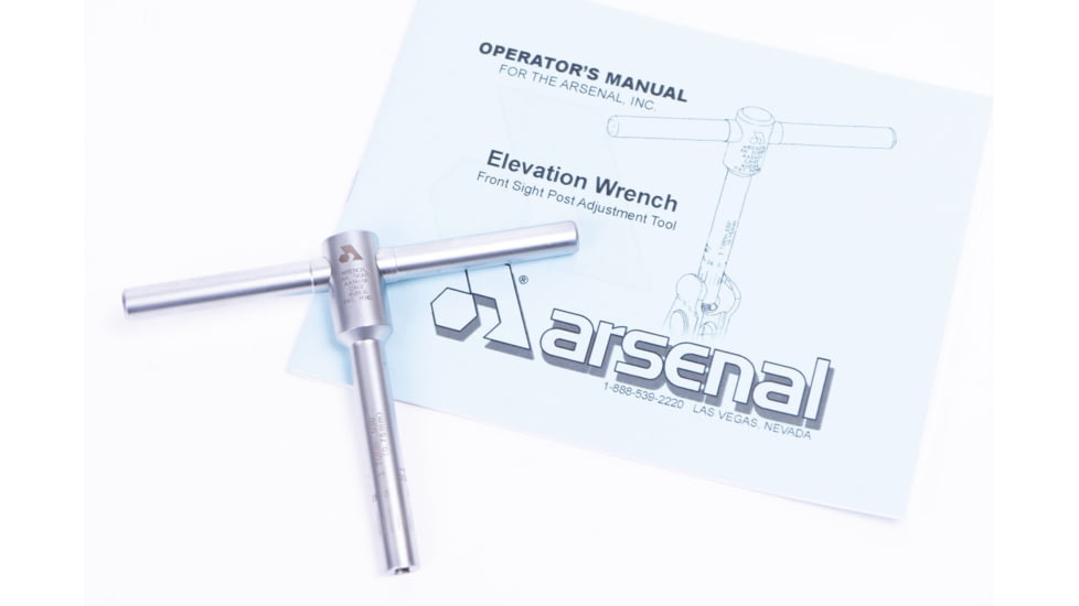 Arsenal Inc AK Elevation Wrench Sights Tool, Stainless Steel, 0.22 lbs, AA1401A