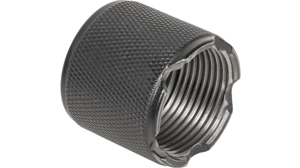 Arsenal Inc AR Barrel Nuts Thread Protector Muzzle, 24x1.5mm, RH Threads, Black Oxide, One Size, AK-041US