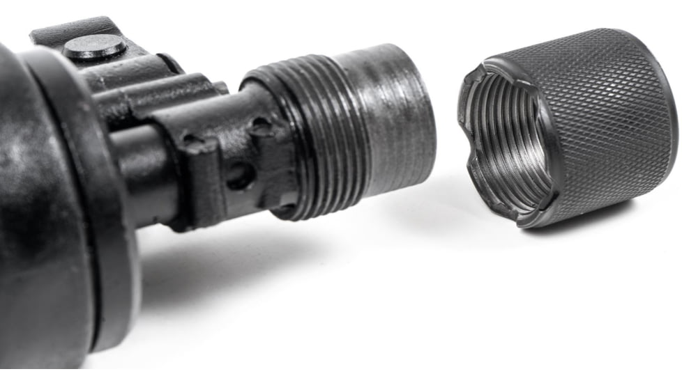 Arsenal Inc AR Barrel Nuts Thread Protector Muzzle, 24x1.5mm, RH Threads, Black Oxide, One Size, AK-041US