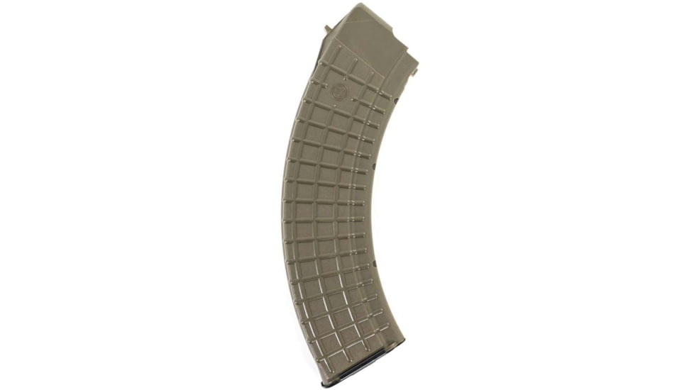 Arsenal Inc Circle 10 AK-47, 5.45x39, 40 Round Rifle Magazine, OD Green, M-47W40G-40RD