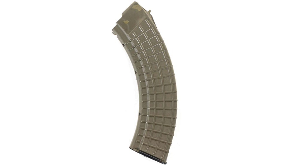 Arsenal Inc Circle 10 AK-47, 5.45x39, 40 Round Rifle Magazine, OD Green, M-47W40G-40RD