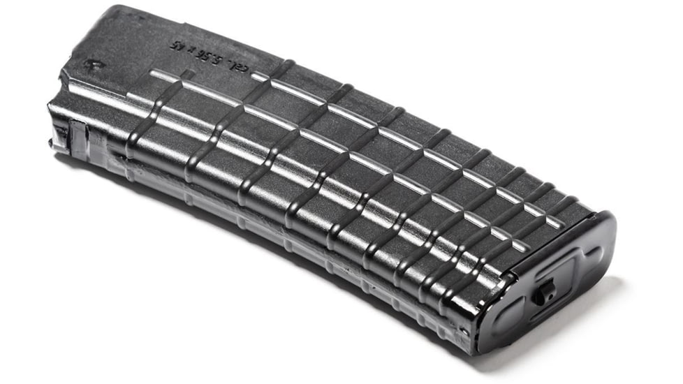 Arsenal Inc Circle 10 AK-47, 5.56x39mm, 30 Round Rifle Magazine, Black, M-74N