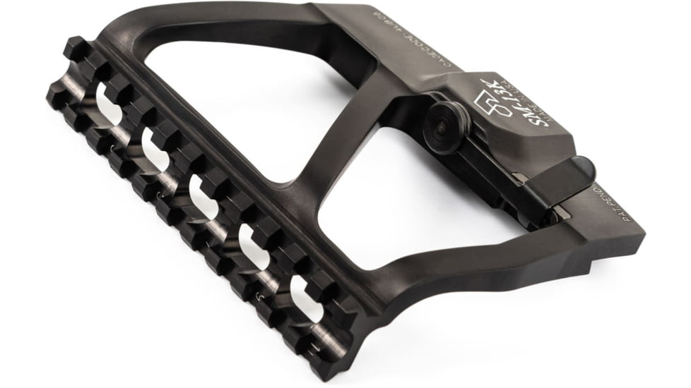 Arsenal Inc Next Gen Quick Release Riflescope Mounts w/ Picatinny Rail for AKSU, Black, 5in, SM-13K