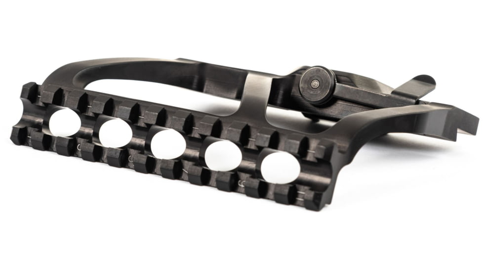 Arsenal Inc Next Gen Quick Release Riflescope Mounts w/ Picatinny Rail for AKSU, Black, 5in, SM-13K