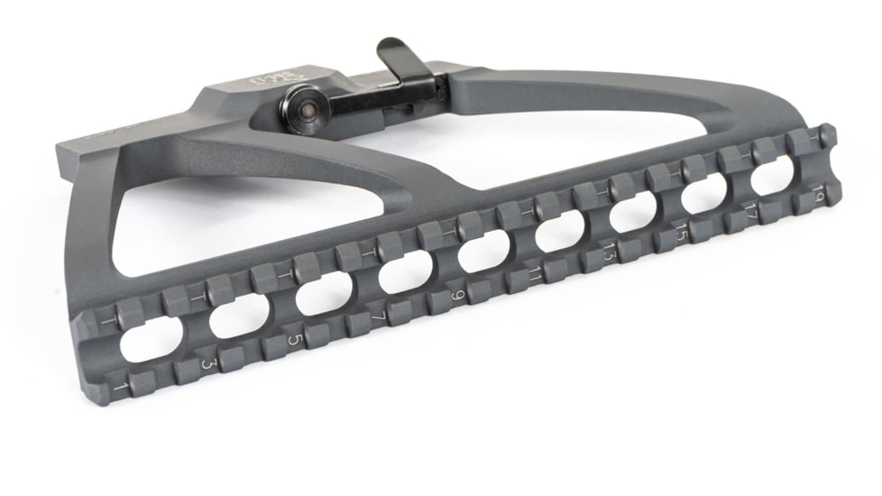 Arsenal Inc Riflescope Mount for AK with Side Rail Low Profile, Gray, 7.5in, SM-13GY