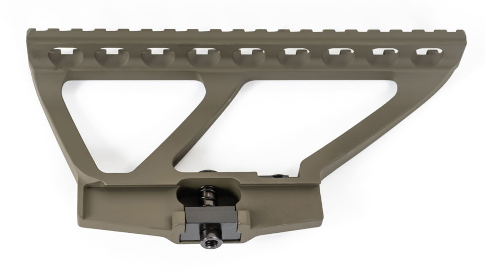 Arsenal Inc Riflescope Mount for AK with Side Rail Low Profile, OD green, 7.5in, SM-13G