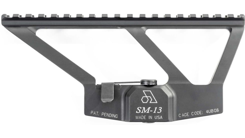 Arsenal SM-13 Quick Release Scope Mount for Universal AK Side Rail, Black