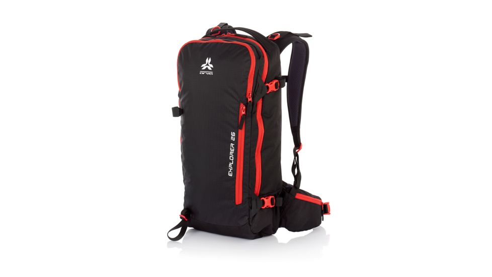 Arva Explorer 26 Snow Packs, Black/Black, SAEXPLO26V3-BLK/BLK