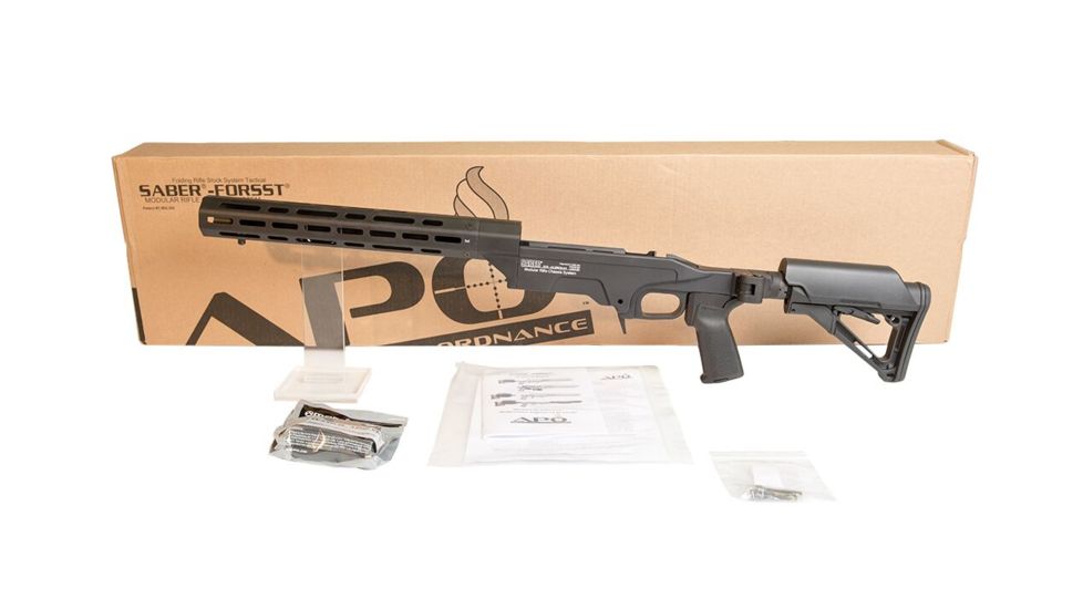Ashbury Precision Ordnance Win Rifle SVS-A3 MRCS-AR, Black, 060-03V-0075-01 BLK