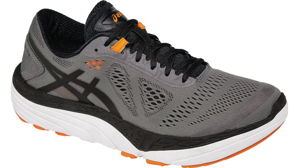 33-M 2 Road Running Shoe - Mens-Carbon/Black/Hot Orange-Medium-9.5