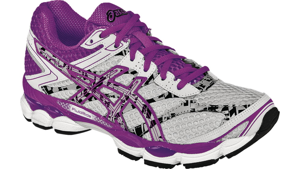 Asics Gel-Cumulus 16 Lite-Show Road Running Shoe - Women's-Lightning/Purple/Black-Medium-10 US