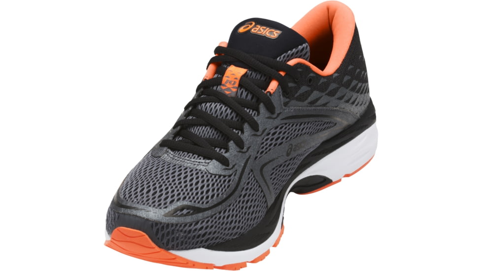 Asics GEL-Cumulus 19 Road Running Shoes - Men's, Carbon/Black/Hot Orange, Medium, 10 US T7B3N.9790-10