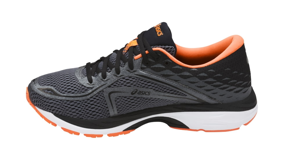 Asics GEL-Cumulus 19 Road Running Shoes - Men's, Carbon/Black/Hot Orange, Medium, 10 US T7B3N.9790-10