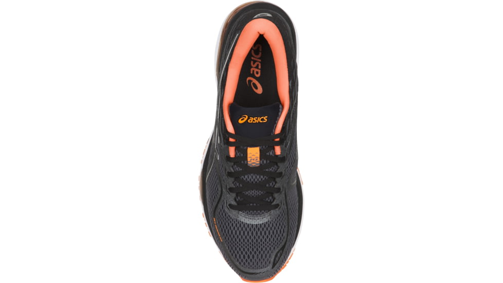 Asics GEL-Cumulus 19 Road Running Shoes - Men's, Carbon/Black/Hot Orange, Medium, 10 US T7B3N.9790-10