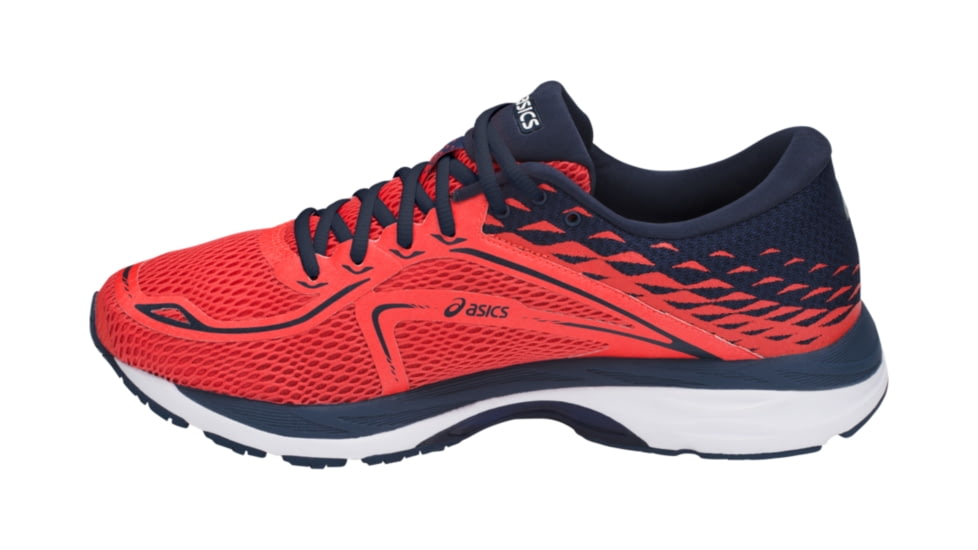 Asics GEL-Cumulus 19 Road Running Shoes - Men's, Coralicious/Dark Blue/Dark Blue, Medium, 10 US T7B3N.3049-10